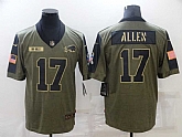 Nike Bills 17 Josh Allen Olive 2021 Salute To Service Limited Jersey Dzhi,baseball caps,new era cap wholesale,wholesale hats